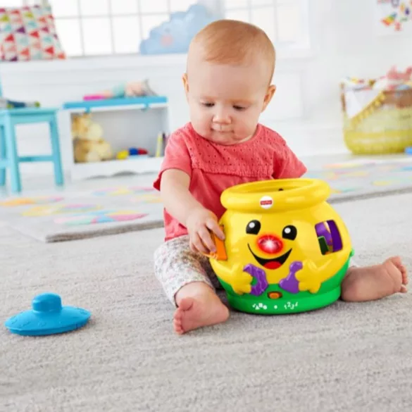Fisher-Price fejlesztõ játék sütifaló kincsesbödön T5320