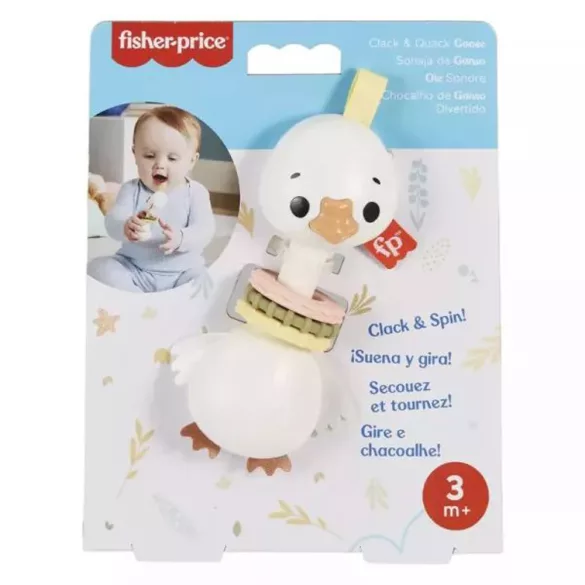 Fisher-Price Sensimals babapajti - Liba gyûrûkkel HRB19/HRB20