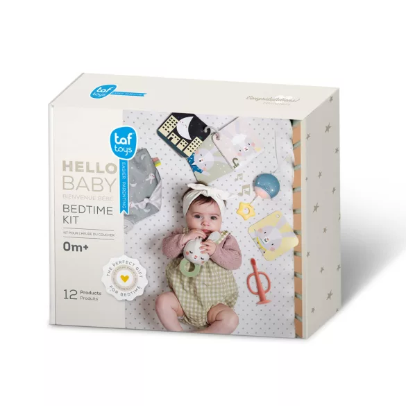 Taf Toys lefekvés játék készlet Hello Baby Bedtime kit 13265