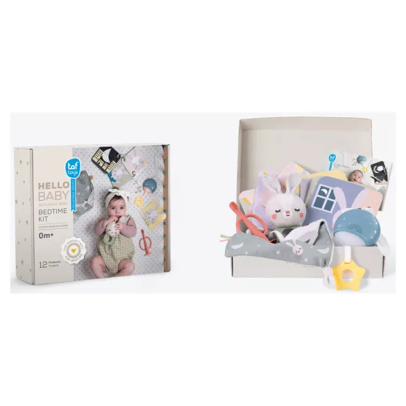 Taf Toys lefekvés játék készlet Hello Baby Bedtime kit 13265