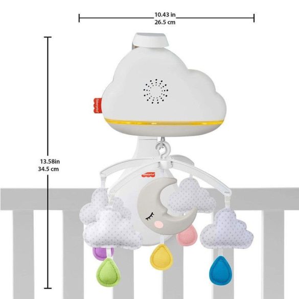 Fisher-Price zenélõ körforgó nyugtató felhõk GRP99