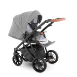 Bergon Camarelo Zeo multifunkciós babakocsi 2in1 - 01 szürke