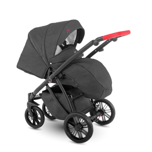 Bergon Camarelo Zeo multifunkciós babakocsi 2in1 - 02 fekete 