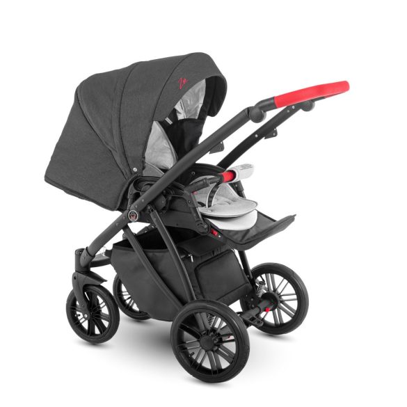 Bergon Camarelo Zeo multifunkciós babakocsi 2in1 - 02 fekete 