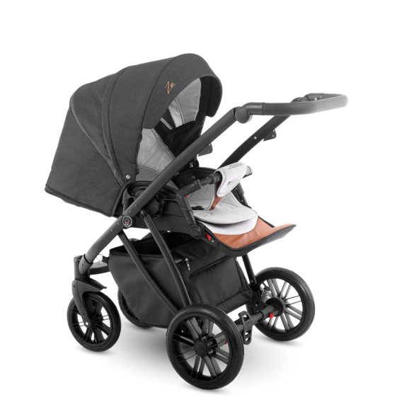 Bergon Camarelo Zeo multifunkciós babakocsi 3in1 - 03 sötét szürke