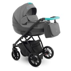   Bergon Camarelo Zeo multifunkciós babakocsi 2in1 - 04 szürke-türkiz