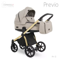   Bergon Camarelo Previo multifunkciós babakocsi 2in1 -03 bézs