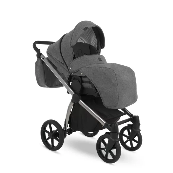 Bergon Camarelo Previo multifunkciós babakocsi 2in1 -05 sötétszürke
