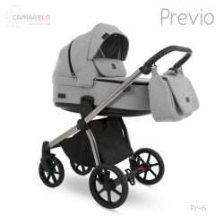   Bergon Camarelo Previo multifunkciós babakocsi 2in1 -06 szürke