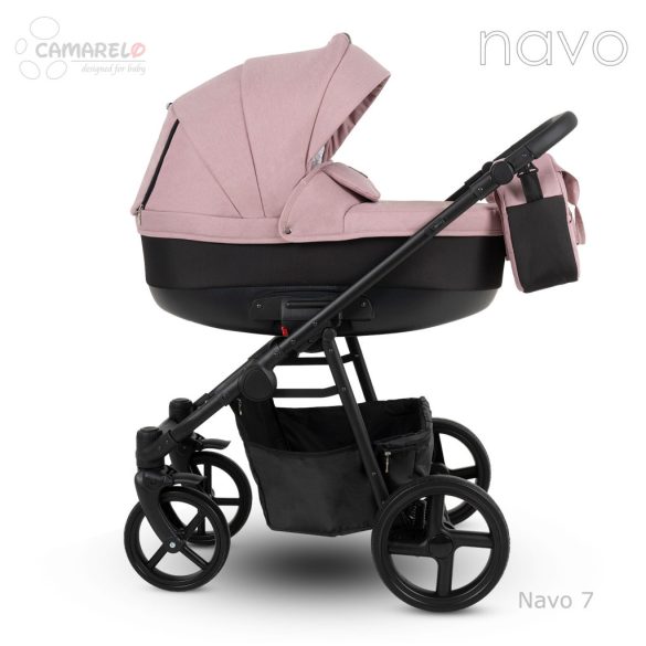 Bergon Camarelo Navo multifunkciós babakocsi 3in1 - 07 rózsaszín