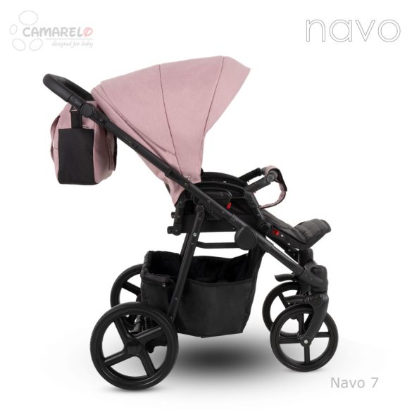 Bergon Camarelo Navo multifunkciós babakocsi 3in1 - 07 rózsaszín