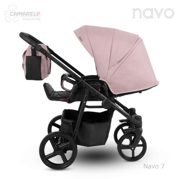 Bergon Camarelo Navo multifunkciós babakocsi 3in1 - 07 rózsaszín