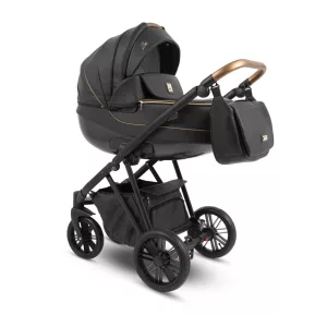 Bergon Camarelo Zeo Eco multifunkciós babakocsi 2in1 - 05 fekete