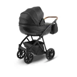 Bergon Camarelo Zeo Eco multifunkciós babakocsi 2in1 - 05 fekete