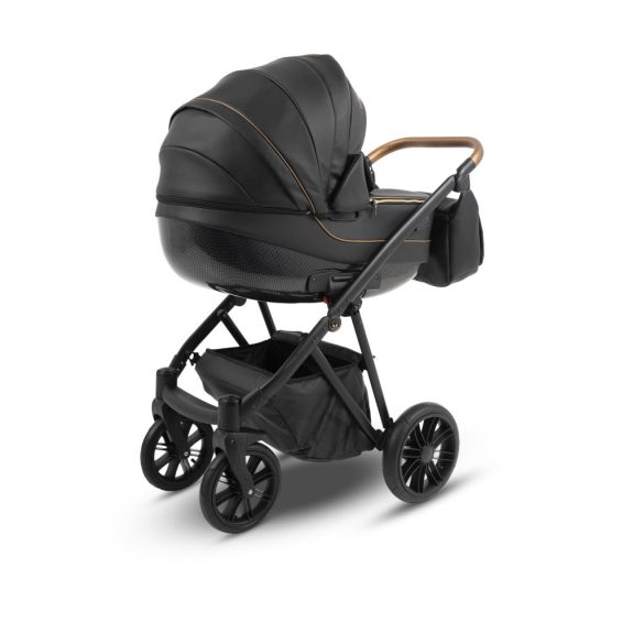 Bergon Camarelo Zeo Eco multifunkciós babakocsi 2in1 - 05 fekete