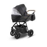 Bergon Camarelo Zeo Eco multifunkciós babakocsi 2in1 - 05 fekete