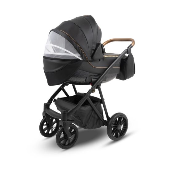 Bergon Camarelo Zeo Eco multifunkciós babakocsi 2in1 - 05 fekete