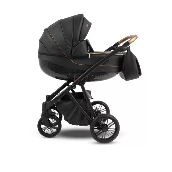 Bergon Camarelo Zeo Eco multifunkciós babakocsi 2in1 - 05 fekete