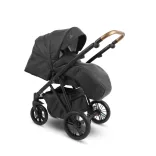 Bergon Camarelo Zeo Eco multifunkciós babakocsi 2in1 - 05 fekete
