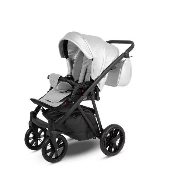 Bergon Camarelo Zeo Eco multifunkciós babakocsi 3in1 - 07 Ezüst