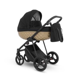   Bergon Camarelo Azzu multifunkciós babakocsi 3in1 - 07 fekete