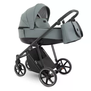 Bergon Camarelo Alterro Limited black multifunkciós babakocsi 2in1 -Világos zöld 10