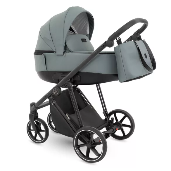 Bergon Camarelo Alterro Limited black multifunkciós babakocsi 2in1 -Világos zöld 10