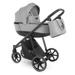   Bergon Camarelo Alterro Limited black multifunkciós babakocsi 2in1 -Világosszürke 03