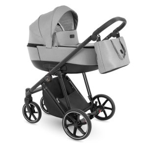 Bergon Camarelo Alterro Limited black multifunkciós babakocsi 2in1 -Világosszürke 03