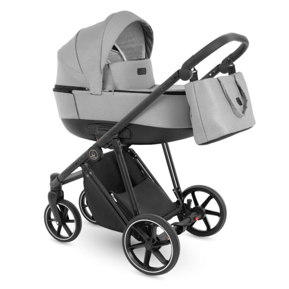 Bergon Camarelo Alterro Limited black multifunkciós babakocsi 2in1 -Világosszürke 03