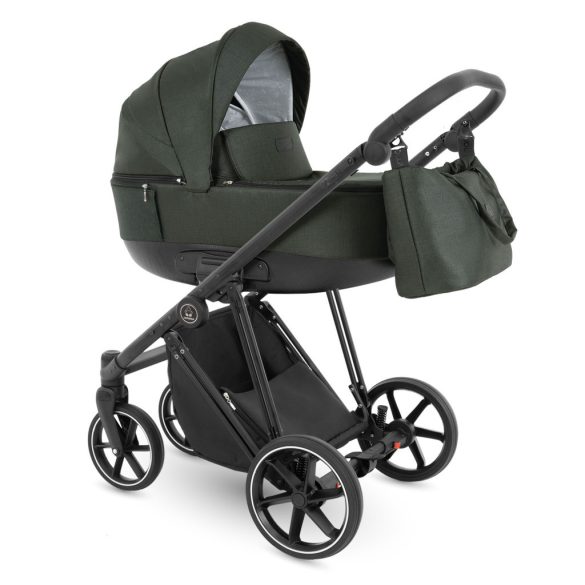 Bergon Camarelo Alterro Limited black multifunkciós babakocsi 2in1 -Sötét zöld 05