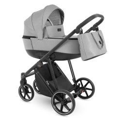   Bergon Camarelo Alterro Limited black multifunkciós babakocsi 3in1 -Világosszürke 03