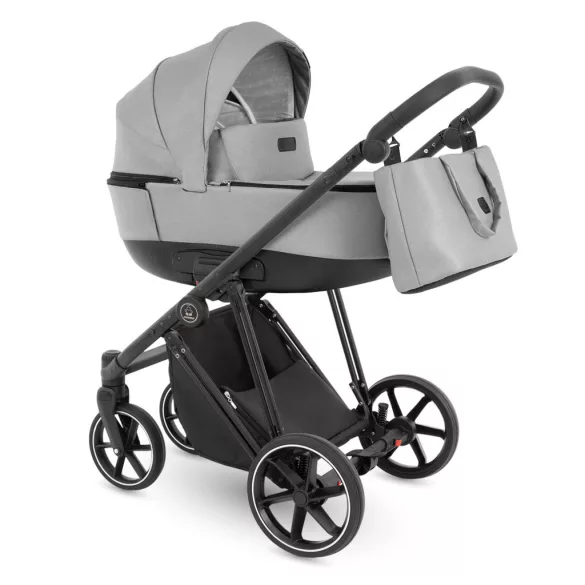 Bergon Camarelo Alterro Limited black multifunkciós babakocsi 3in1 -Világosszürke 03