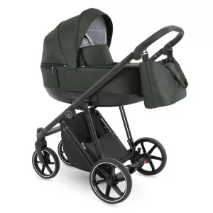 Bergon Camarelo Alterro Limited black multifunkciós babakocsi 3in1 -Sötét zöld 05