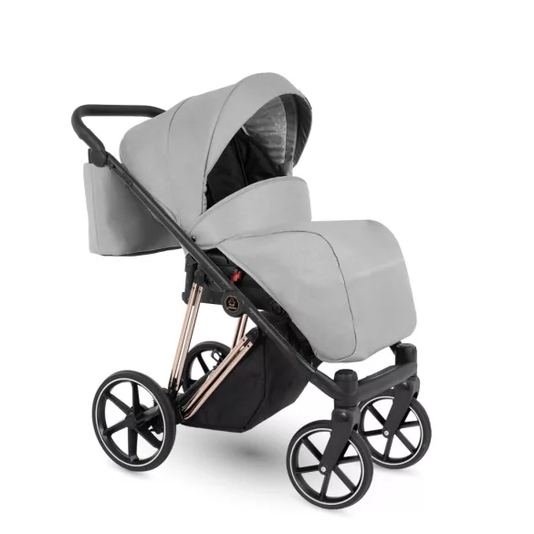 Bergon Camarelo Alterro Limited Rose gold  multifunkciós babakocsi 2in1 -Világosszürke 03