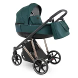 Bergon Camarelo Alterro Limited Rose gold  multifunkciós babakocsi 2in1 -Zöld 04