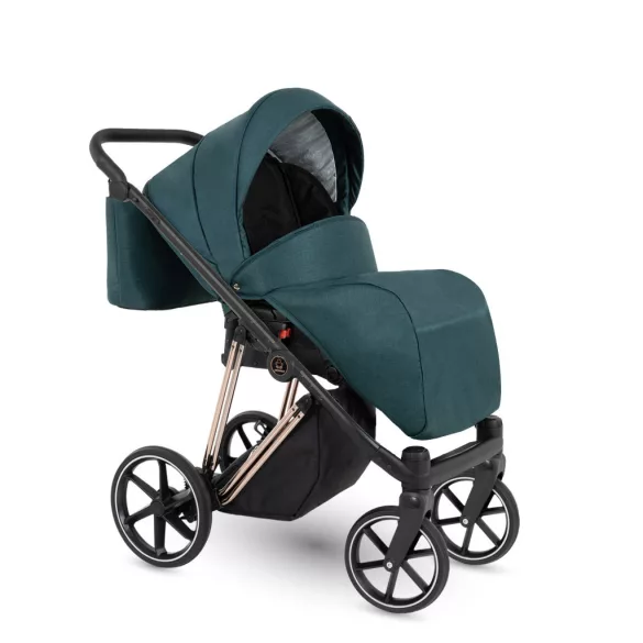 Bergon Camarelo Alterro Limited Rose gold  multifunkciós babakocsi 2in1 -Zöld 04