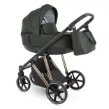 Bergon Camarelo Alterro Limited Rose gold  multifunkciós babakocsi 2in1 -Sötét zöld 05