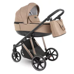   Bergon Camarelo Alterro Limited Rose gold  multifunkciós babakocsi 2in1 -Sötét Bézs 07
