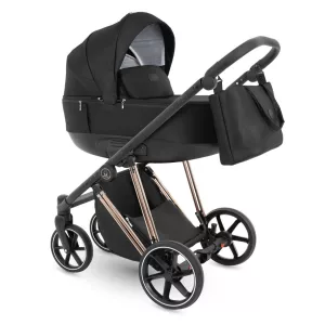 Bergon Camarelo Alterro Limited Rose gold  multifunkciós babakocsi 2in1 -Fekete 08