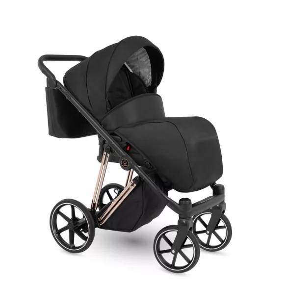 Bergon Camarelo Alterro Limited Rose gold  multifunkciós babakocsi 2in1 -Fekete 08