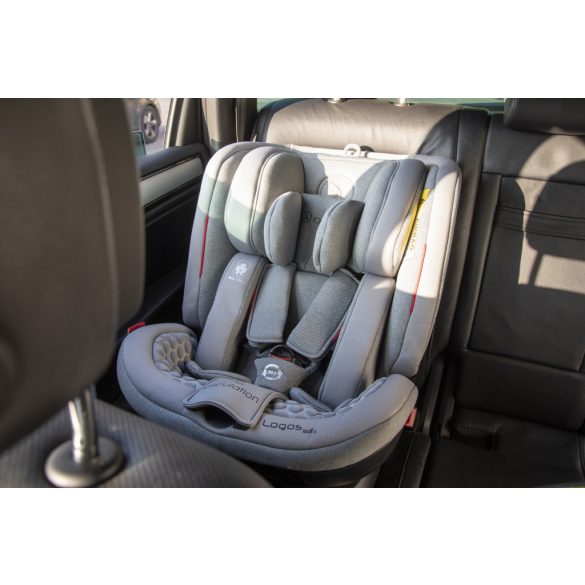 Coletto Logos i-Size 40-150cm biztonsági gyerekülés-Grey