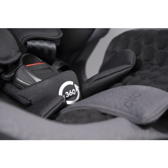 Coletto Logos i-Size 40-150cm biztonsági gyerekülés-Dark Grey