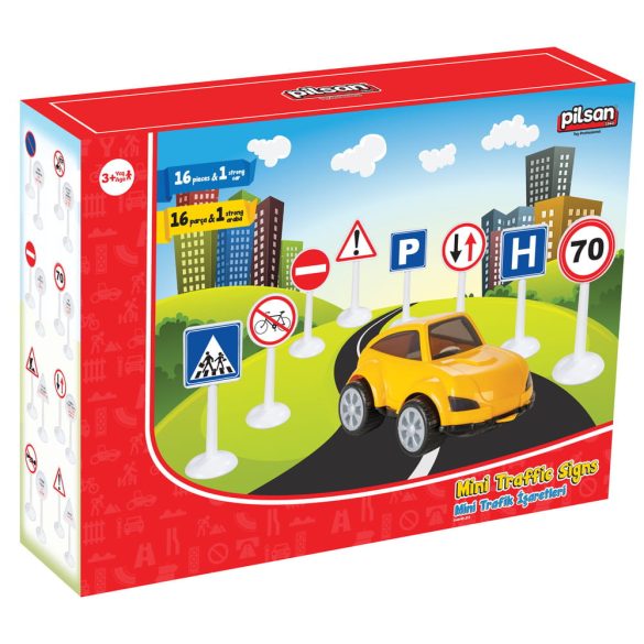 Pilsan 03273 Mini utcai táblák