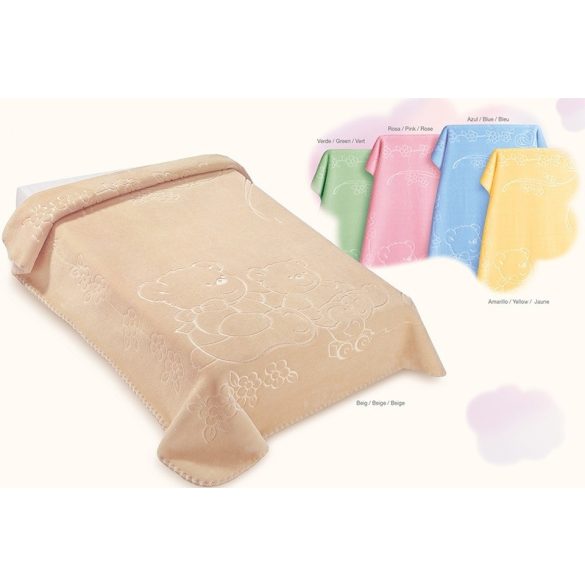 Belpla Baby perla pléd (518) 110*140 white-tasakos