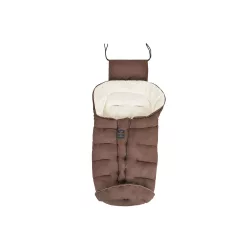   Cangaroo Fluffy téli bundazsák lábán erősített 100cm BARNA/bézs