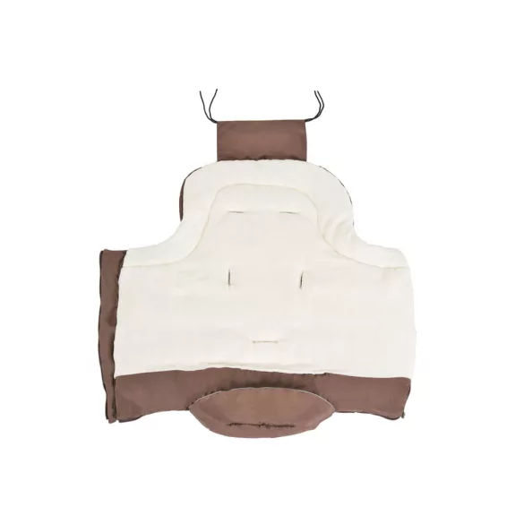 Cangaroo Fluffy téli bundazsák lábán erősített 100cm BARNA/bézs