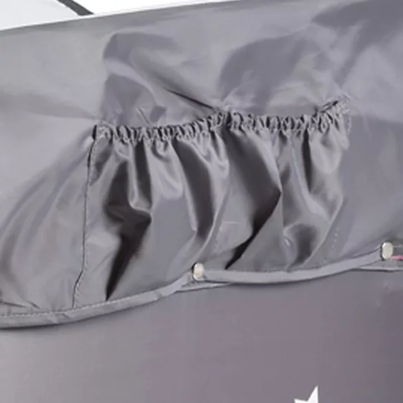 MONI Sleepy összecsukható luxus utazóágy 2 szint+pelenkázó+ játék türkiz