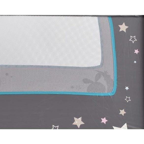 MONI Sleepy összecsukható luxus utazóágy 2 szint+pelenkázó+ játék türkiz