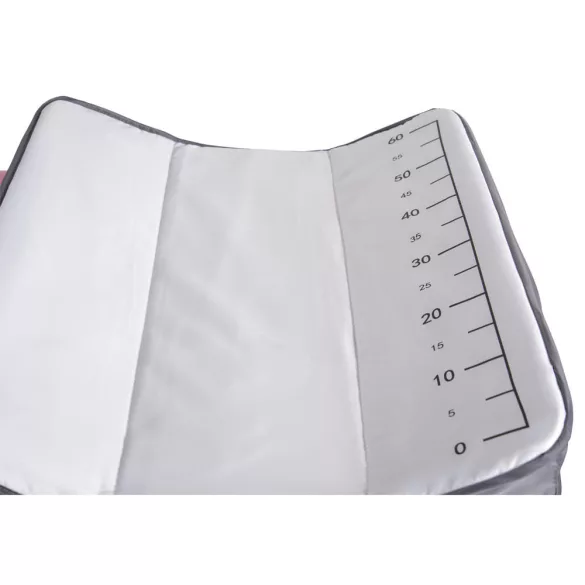 MONI Sleepy összecsukható luxus utazóágy 2 szint+pelenkázó+ játék pink